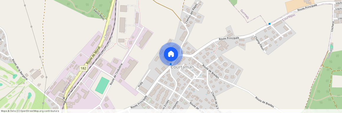 Route Principale 93, 1791 Courtaman