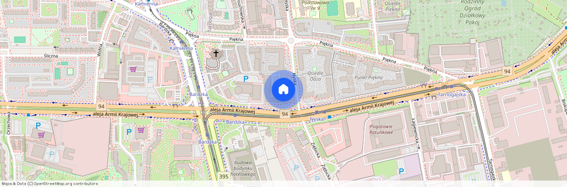 ul. Nyska, Tarnogaj, Krzyki, Wrocław, dolnośląskie