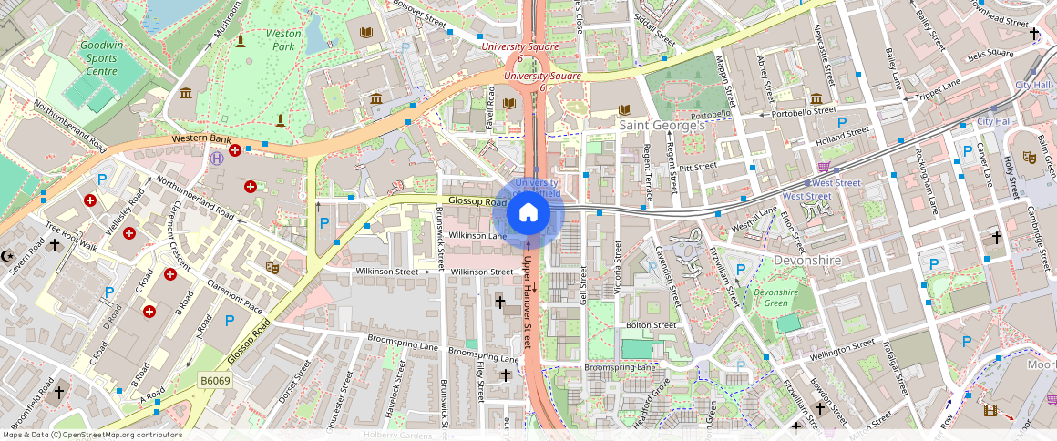 Upper Hanover Street, Sheffield, S3