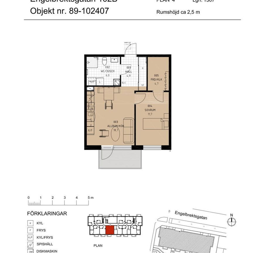 Engelbrektsgatan 102 B, Trelleborg Öster - Foto 1