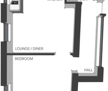 1 bedroom flat to rent - Photo 2