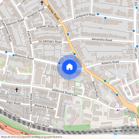 |Ref: R152436|, Waterloo Road, Southampton, SO15 3AR