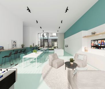 Studentenkamer hartje Kortrijk te huur! - Foto 6