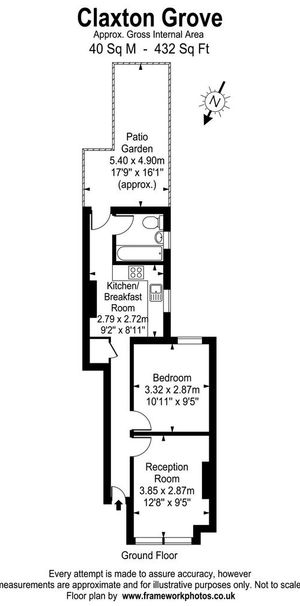1 bedroom flat to rent - Photo 1