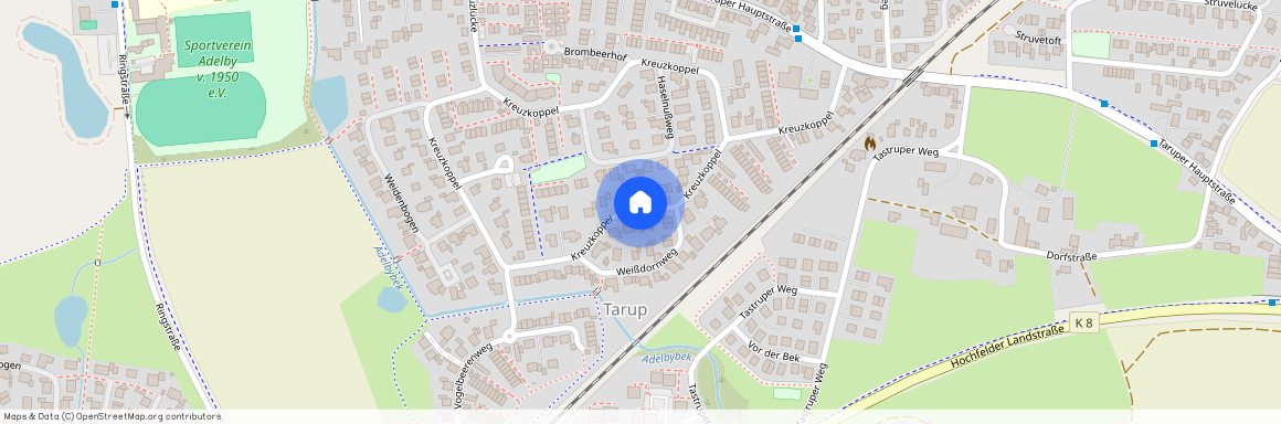 Kreuzkoppel, 24943, Kreuzkoppel    Flensburg