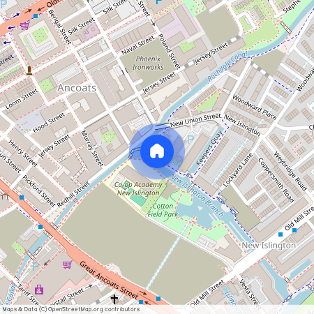FLAT 90 Cotton Field Wharf, New Union Street, Manchester, Greater Manchester, M4