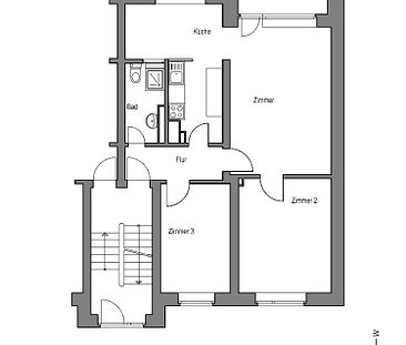 Ideal für die Familie - 3-Zimmer-Wohnung - Freie Scholle eG - "Freie Scholle eG" - Foto 4