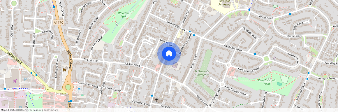 Musley Hill, Ware, Herts, SG12 7NB