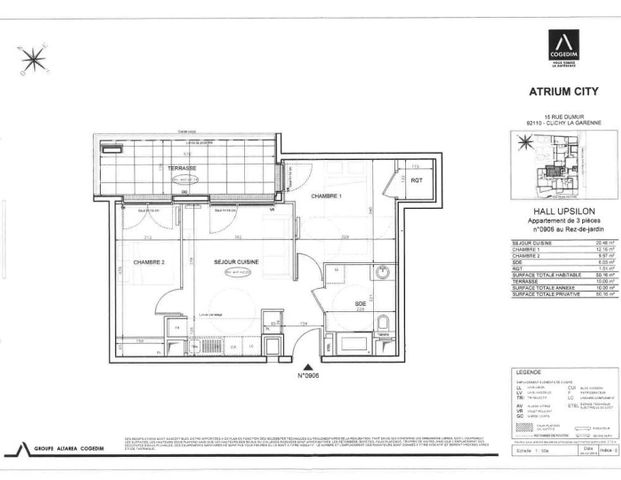 location Appartement T3 DE 50.08m² À CLICHY - Photo 1