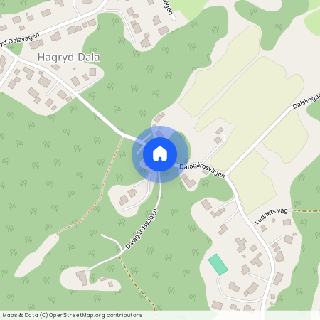 Dalagårdsvägen, Kullavik