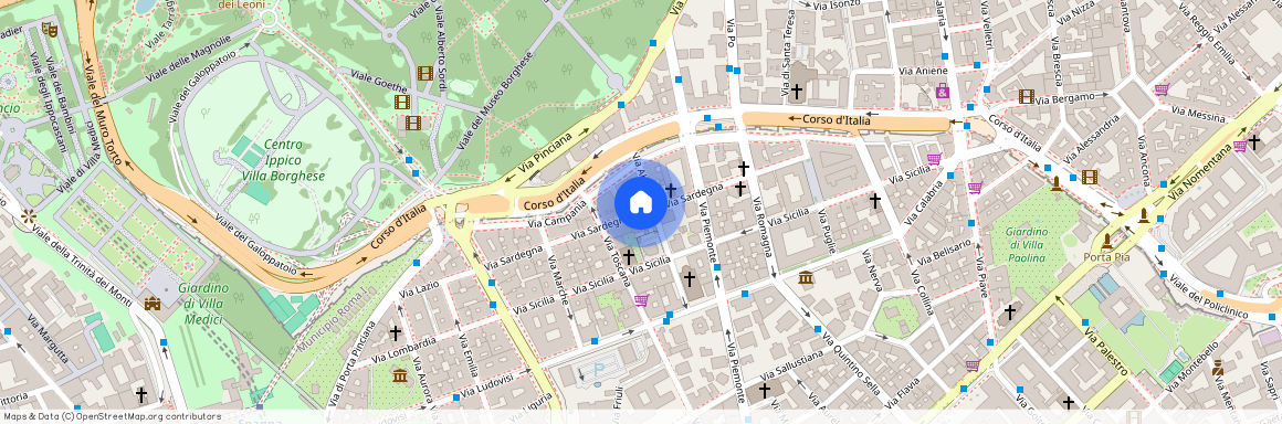 Via Sardegna, Rome, Lazio 00187