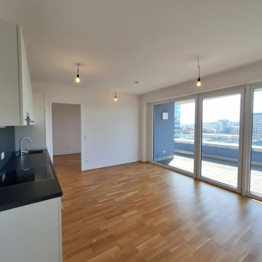 Wohnen über den Dächern von Linz - KOMPAKTE 2 Zi-Wohnung! - Photo 1