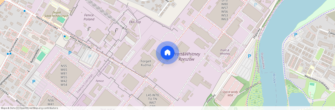 ul. Żwirki i Wigury, Dąbrowskiego, Rzeszów, podkarpackie