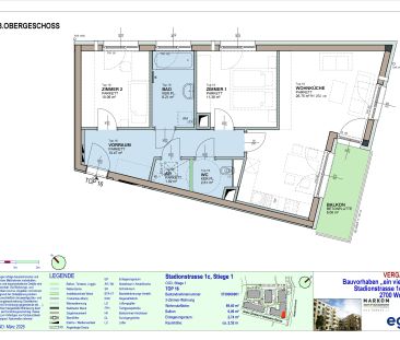 3-Zimmer-Wohnung mit Balkon, Top 16 - Photo 2