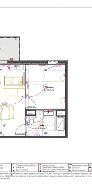 Appartement à louer 2 pièces 42.85m² - Photo 2