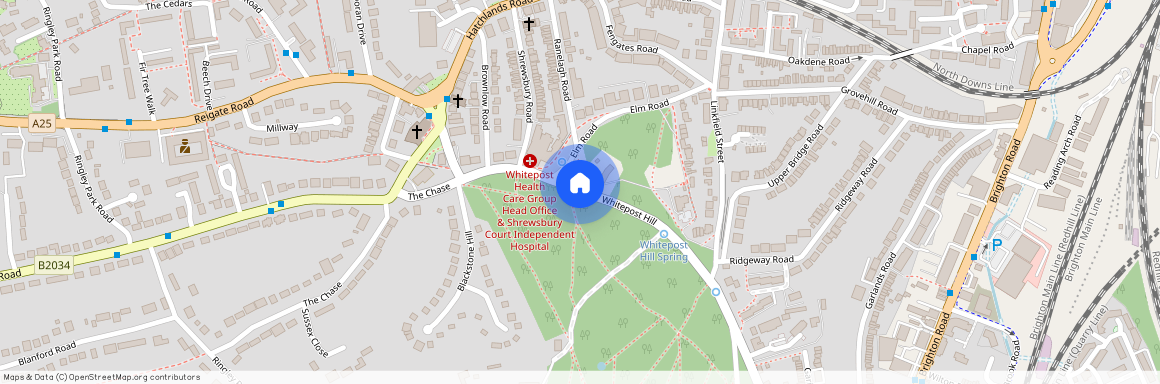 White Post Hill, Redhill