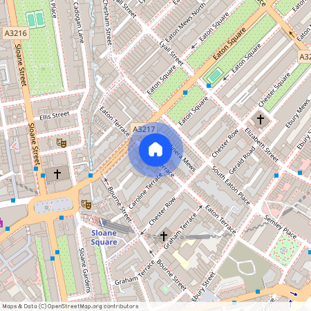 Eaton Terrace, Knightsbridge, SW1X