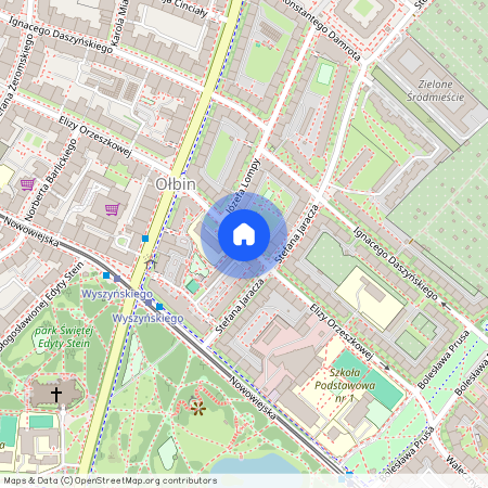 ul. Elizy Orzeszkowej, Ołbin, Śródmieście, Wrocław, dolnośląskie