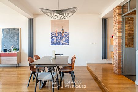 Location meublée : Appartement esprit new-yorkais 110 m² - Photo 4