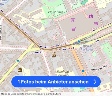 2 Zimmer mit Wannenbad ab sofort in Berlin Pankow - Foto 1