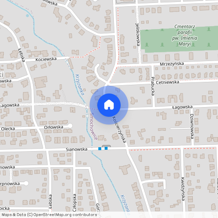 ul. Łagowska, Smochowice, Jeżyce, Poznań, wielkopolskie