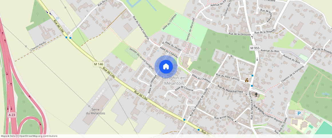 59262, Sainghin-en-Mélantois