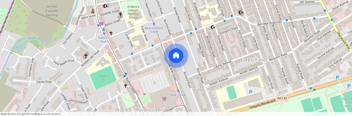 Burford Road, NG7 6BA, Nottingham