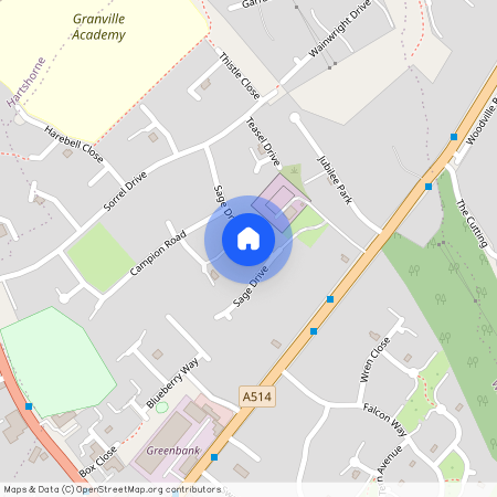 Sage Drive, Woodville, Swadlincote, Derbyshire, DE11