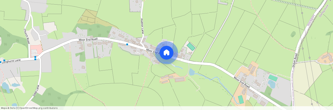 Moor End Road, Mellor