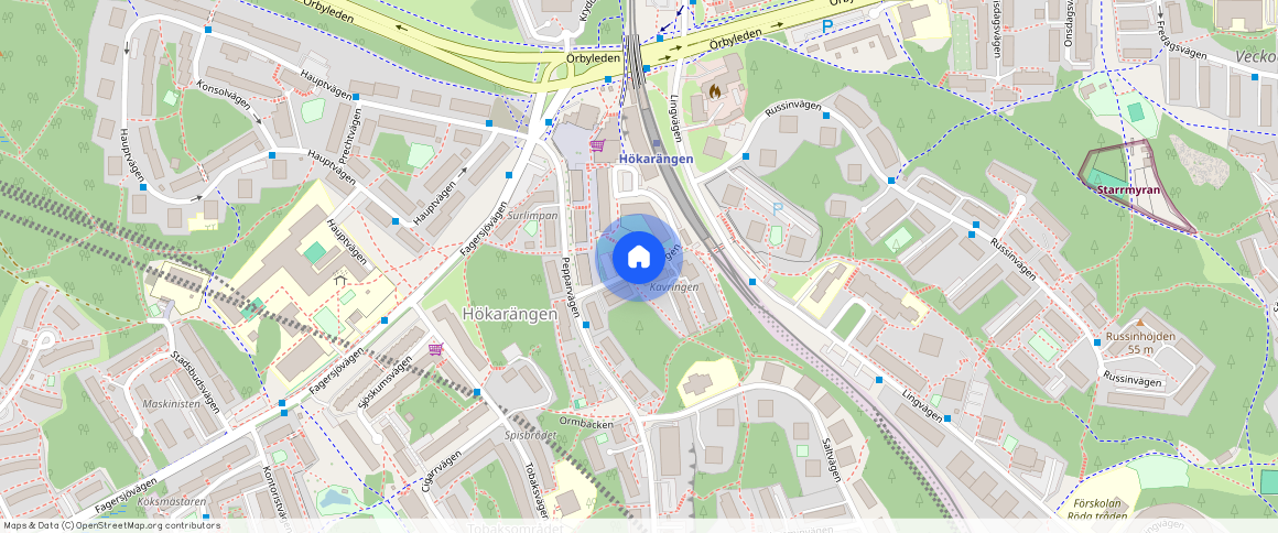 Sirapsvägen, Farsta