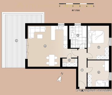 Wohnglück am Weinberg: mit XXL Dachterrasse und Weitblick - Foto 5