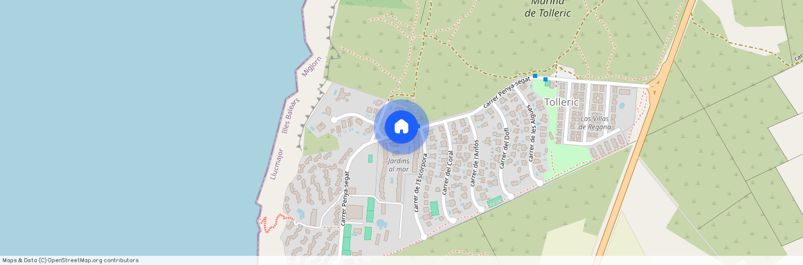 Badia Blava-Badia Gran-Tolleric, - Carrer MART