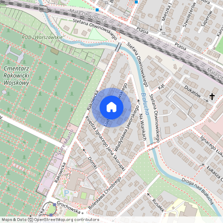 ul. Ludwika Idzikowskiego, Osiedle Oficerskie, Grzegórzki, Kraków, małopolskie