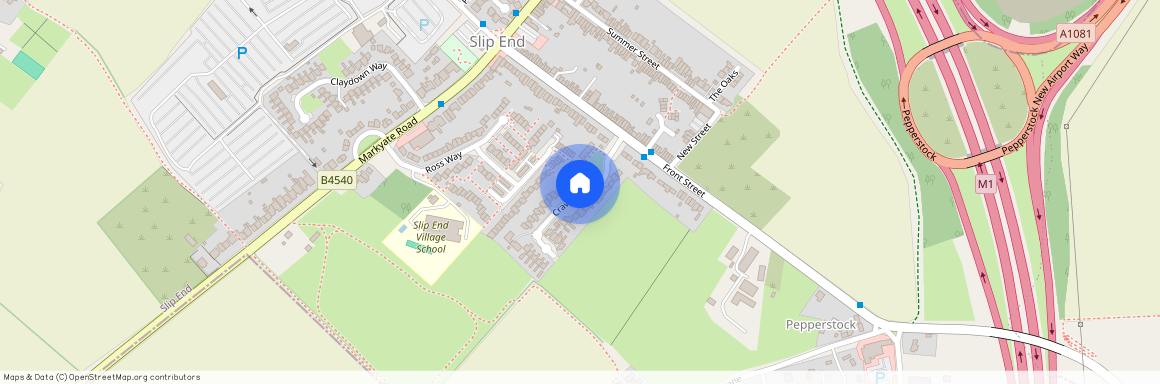 Crawley Close, Slip End, Luton, Bedfordshire, LU1