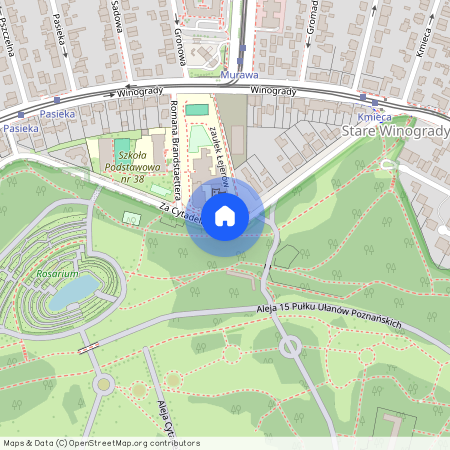 ul. Za Cytadelą, Cytadela, Stare Miasto, Poznań, wielkopolskie