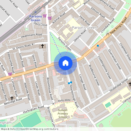 Fulham Park Gardens, Parsons Green