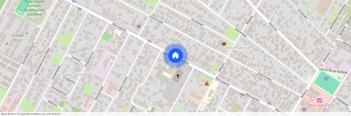 Łomianki, Warszawska