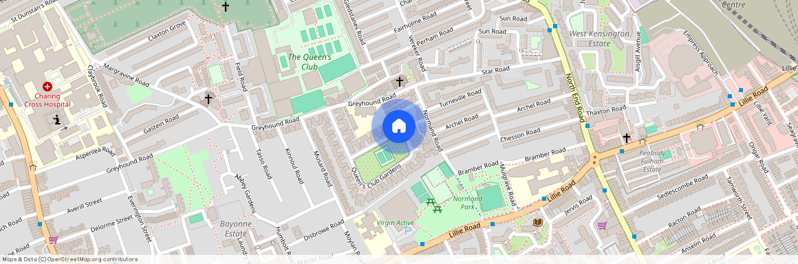 Queens Club Gardens, W14