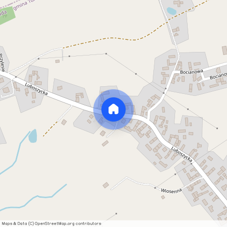 ul. Luboszycka, Zawada, Turawa, opolski, opolskie