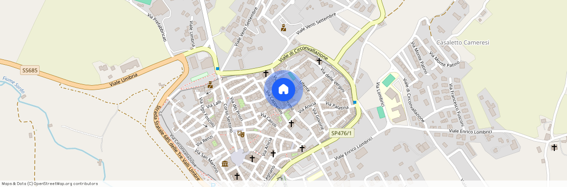 Via Umberto I, 23, Norcia