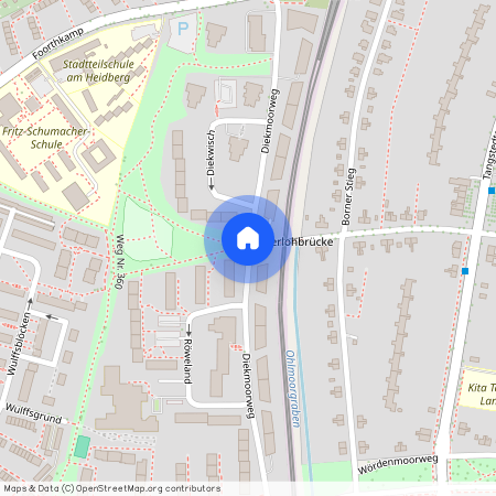 Diekmoorweg, 22419 Hamburg-Nord - Hamburg Langenhorn