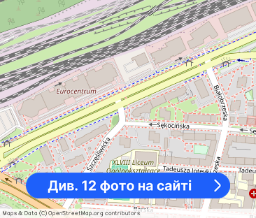 2 pokoje nieprzechodnie, osobna kuchnia, balkon|57m Park Szczęśliwicki - Фото 1