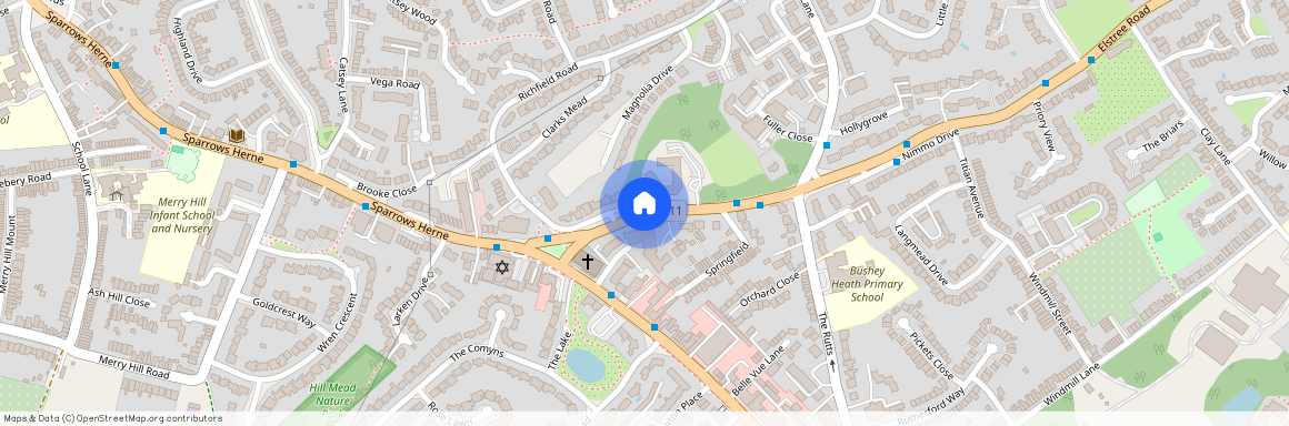 Elstree Road, Bushey Heath, Bushey, Hertfordshire, WD23