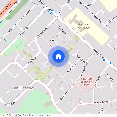 Calder Vale, Bletchley, Milton Keynes, MK3