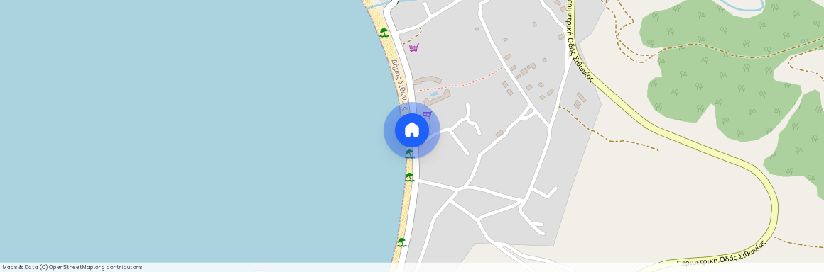 Παραλία Τορώνης, Κέντρο (Τορώνη)
