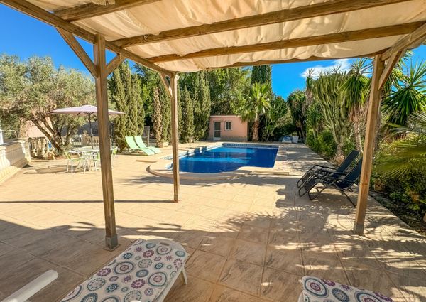 Elche · partida jubalcoy Chalet · Long Rental Period