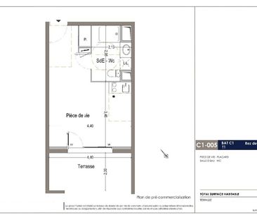 Location Appartement 1 pièce 27m² JUVIGNAC 34990 - Photo 6