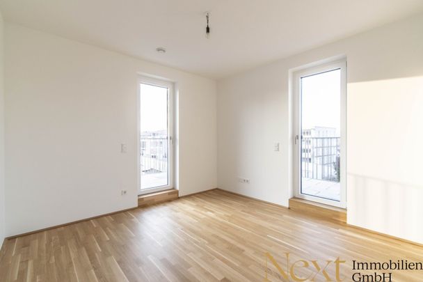 Bhome! Exklusive, klimatisierte 3-Zimmer-Wohnung mit ca. 60m² großer Westterrasse zu vermieten! - Photo 1