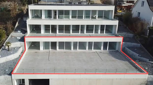Exklusive Terrassenwohnung mit Panoramablick in Füllinsdorf - Photo 1