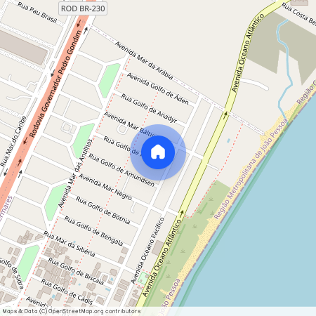 Rua Golfo do Alasca, 46, Intermares, Cabedelo, Paraíba, 58102044
